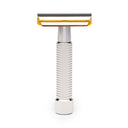 Rex Supply Co. | Envoy Three Piece Stainless Steel Double Edge Safety Razor - 104