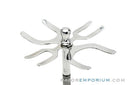 Four Piece Brush & Razor Stand | Stainless