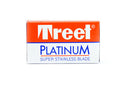 Treet Platinum Super Stainless Double Edge (DE) Razor Blades