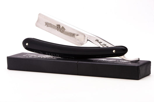 6/8" Ralf Aust Spanish Tip Hollow Ground Straight Razor  | Acrylic Scales