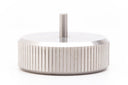 Rex Supply Co. | Knurled Stainless Steel Double Edge Safety Razor Stand - 103