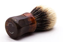 Shavemac |  Silvertip 2-Band Badger Shave Brush With Tortiose Tuft Handle 173-818