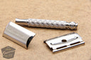 Gillette 1968 Ball End Tech Spiral Handle Razor w/ Etched Logo Cap -N4