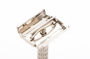 1956 B1 Gillette Heavy Red Tip Super Speed TTO Double Edge Safety Razor | Factory Nickel Revamp