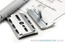 Feather All Stainless Steel Double Edge Safety Razor | AS-D2