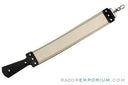 3" Razor Emporium Russet Horsehide & Canvas Straight Razor Strop | Made in USA