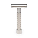 Rex Supply Co. | Envoy Three Piece Stainless Steel Double Edge Safety Razor - 104