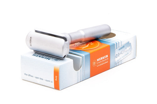Merkur Futur Matte Adjustable DE Safety Razor with Snap Closure
