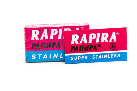 Rapira Super Stainless Double Edge (DE) Blades