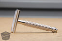 Gillette 1968 Ball End Tech Spiral Handle Razor w/ Etched Logo Cap -N4