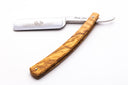 6/8" Ralf Aust Spanish Tip Straight Razor | Olive Wood Scales & Jimps