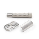 Rex Supply Co. | Envoy Three Piece Stainless Steel Double Edge Safety Razor - 104