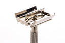 1956 B3 Gillette Flare Tip Super Speed Double Edge Safety Razor | Factory Nickel Revamp