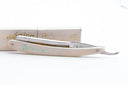 6/8" Filarmonica Doble Temple #13 Straight Razor w/ Coffin & Cream Scales| Spain