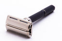 1977 X1 Gillette Super Adjustable "Black Beauty" Safety Razor | Factory Nickel Revamp