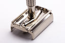 1956 B3 Gillette Flare Tip Super Speed Double Edge Safety Razor | Factory Nickel Revamp