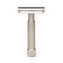 Rex Supply Co. | Envoy Three Piece Stainless Steel Double Edge Safety Razor - 104