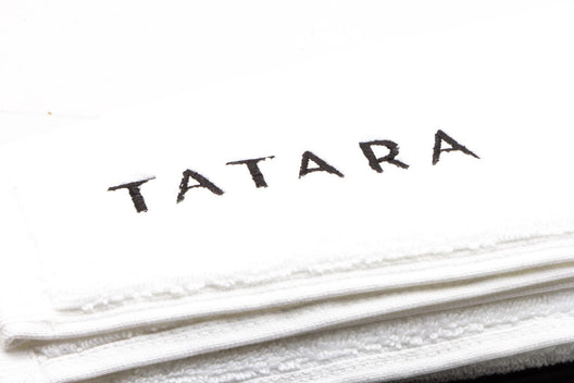 TATARA | Shaving Towel - White