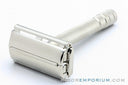 1959 Gillette Super Speed DE Safety Razor Factory Nickel Revamp