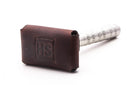 Henson Shaving | Brown Leather Head Cover/Sheath for AL13 & Titanium Razors