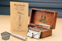 Ever Ready 1912 Style Single Edge Safety Razor in Original Wood Box