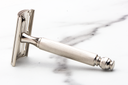 1954 Z1 Gillette Ball End Double Edge Safety Razor | Factory Nickel Revamp