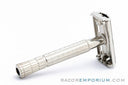 1957 Gillette C1 Flair Tip Super Speed Safety Razor Factory Nickel Revamp