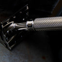 Edwin Jagger| 3ONE6 Stainless Steel Safety Razor - Knurled Handle