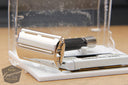 Gillette 1967 Black Handle Super Speed Safety Razor w/ Case - M4