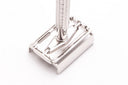 1960 F1  Gillette Flare Tip Super Speed DE Safety Razor | Rhodium Revamp