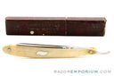 9/16" J.A. Henckels #409 "Maximum" Straight Razor w/ Case | Solingen, Germany